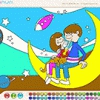 Play Moon Lovers Coloring FLASH Game without Flash Player ...